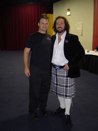 A photo of Alan Forrest Smith and Bryan Stephens at UYMG Sydney 2008